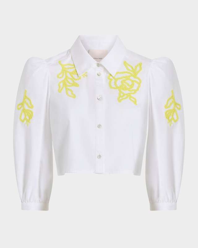 Tilda Trailing Peonies Top